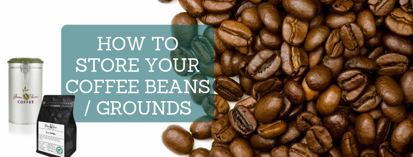 how to store coffee beans